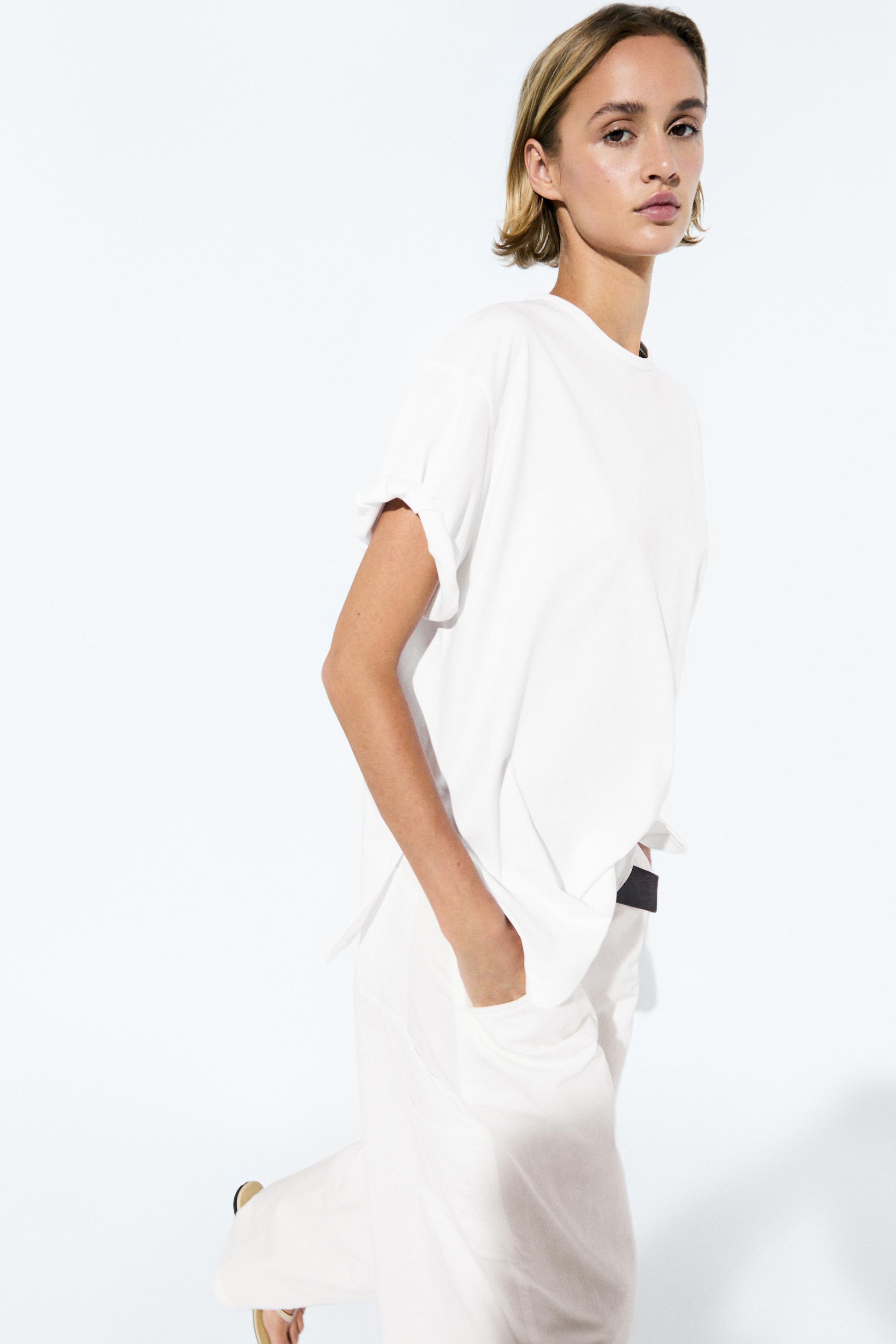 T-shirt fluide 100 % coton